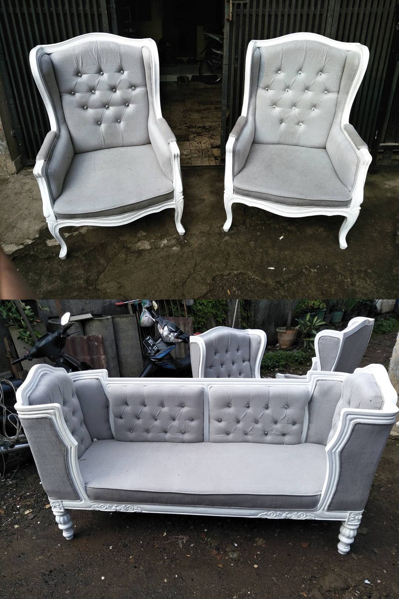 Sofa & Kursi Tamu Custom – Model Klasik Elegan